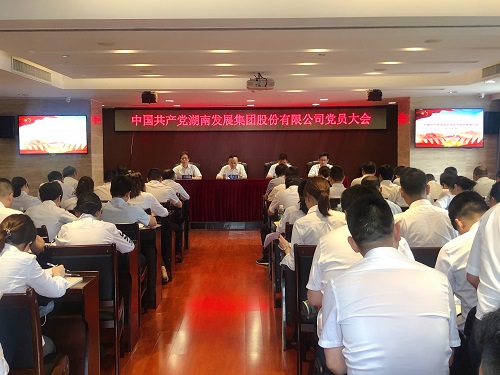 公司召開黨員大會增補黨委委員、紀委委員